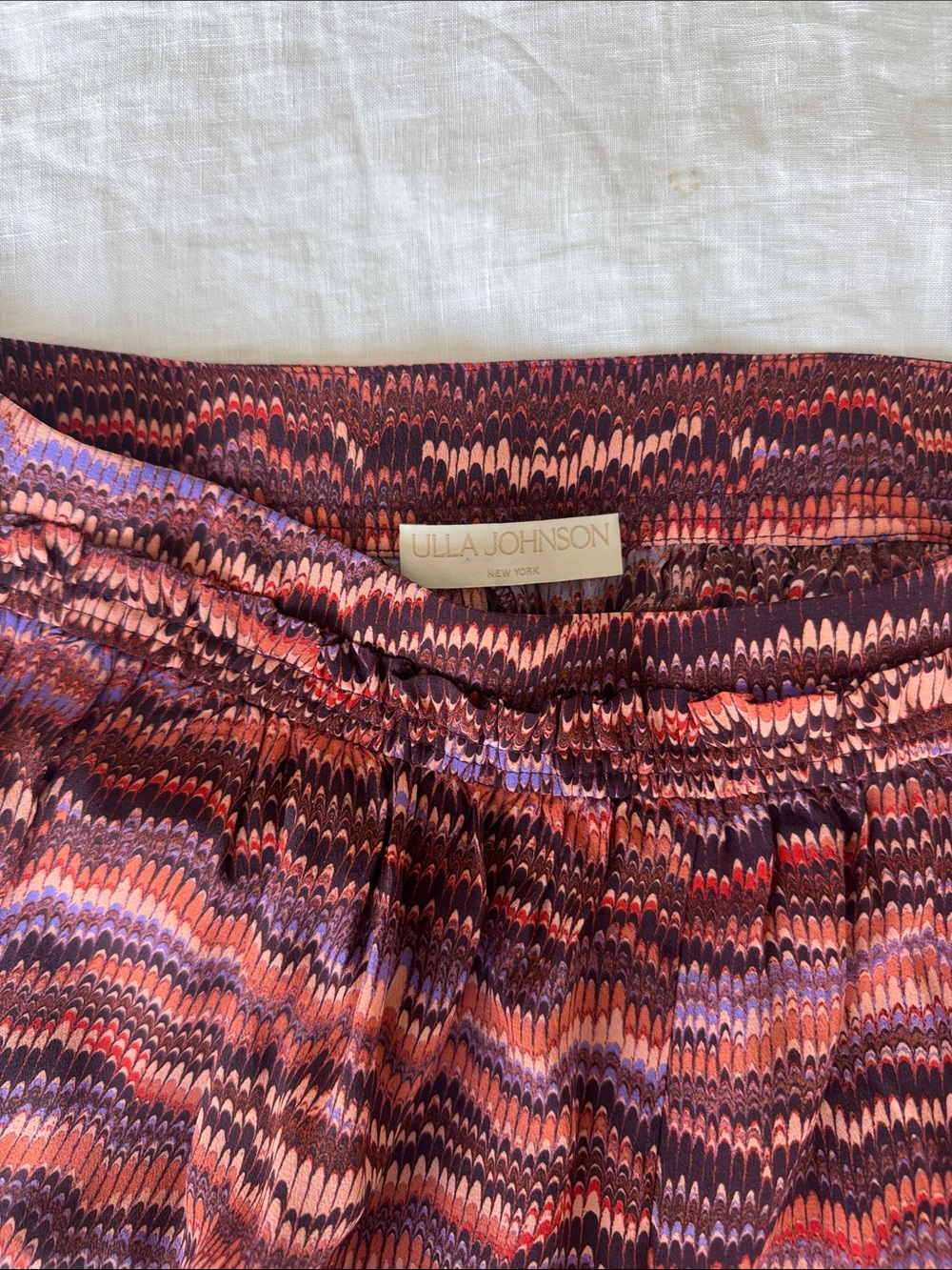 Ulla Johnson Printed 💯 Silk Shorts
